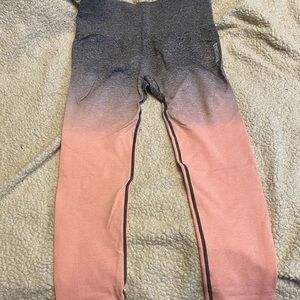gymshark ombré seamless leggings